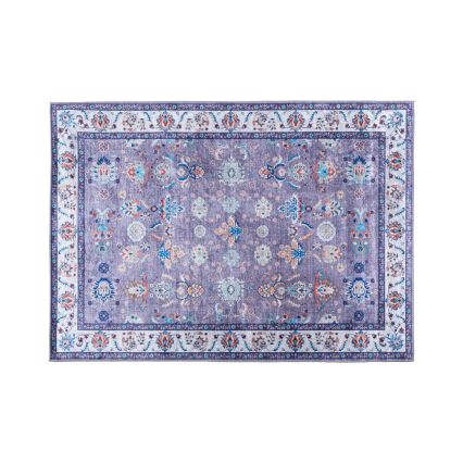 Covor antiderapant oriental PRINT SHINE 120x170 cm albastru