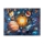 Covor antiderapant pentru copii PRINT 3D 120x160 cm planete/multicolor