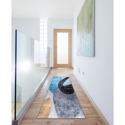 Covor antiderapant PRINT SHINE, 70 x 140 cm, multicolor