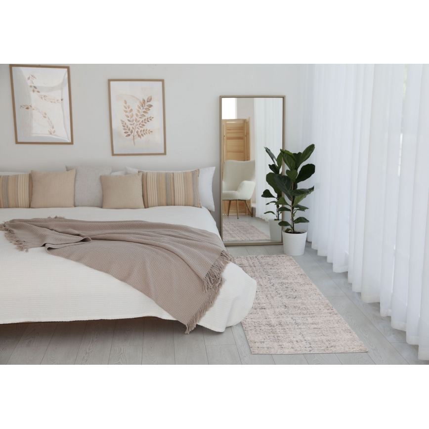 Covor BILBAO SHAGGY, 80 x 150 cm, bej