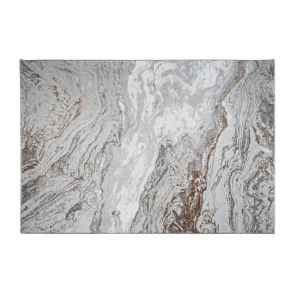 Covor CREATION 200 x 290 cm, 1950 g/m², gri/maro, cu model marmorat