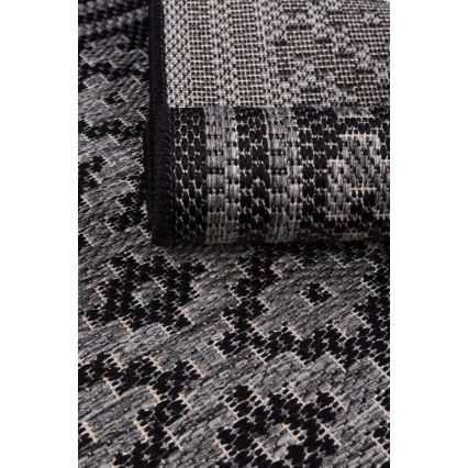 Covor de exterior EXPRESS NEW OUTDOOR 120 x 160 cm, antracit/gri