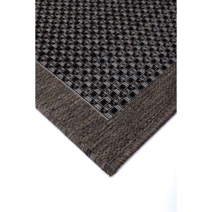 Covor de exterior EXPRESS NEW OUTDOOR 120x160 cm antracit/maro
