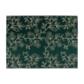 Covor de exterior JUNGLE 80 x 160 cm, verde, model frunze