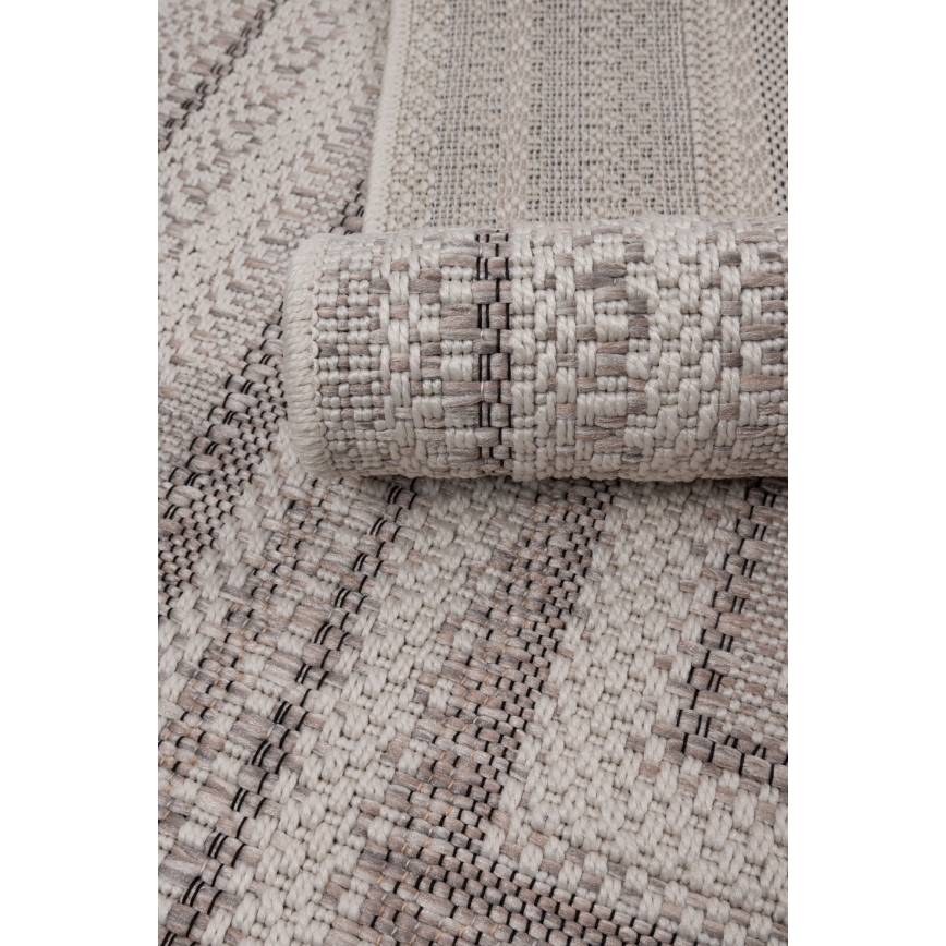 Covor de exterior ORIA 160 x 220 cm, gri