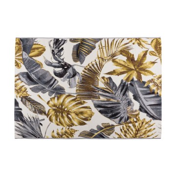 Covor exterior CAPPUCCINO 80x165 cm auriu/gri