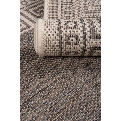 Covor exterior EXPRESS NEW OUTDOOR 160x220 cm gri/bej