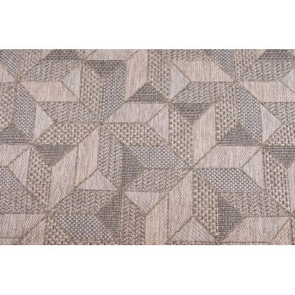 Covor exterior ORIA 120x170 cm gri/bej