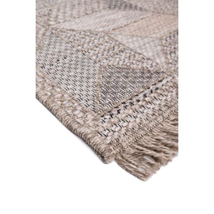 Covor exterior ORIA 120x170 cm gri/bej