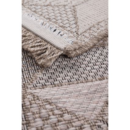 Covor exterior ORIA 120x170 cm gri/bej