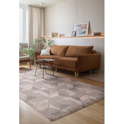 Covor exterior ORIA 70 x 140 cm, gri/bej