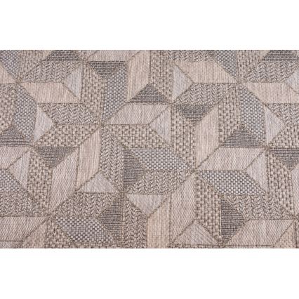 Covor exterior ORIA 70x140 cm gri/bej
