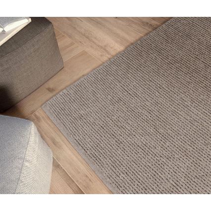 Covor FIR WOOL 160 x 230 cm 2600 g/m2 bej/natural