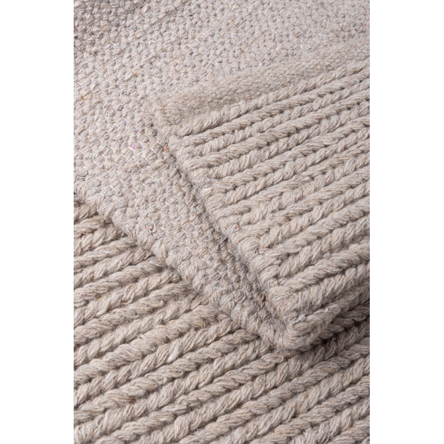 Covor FIR WOOL 160 x 230 cm 2600 g/m2 bej/natural