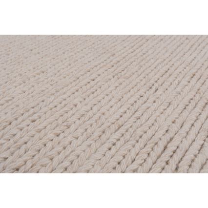 Covor FIR WOOL 160x230 cm, 2600 g/m2, crem/natural
