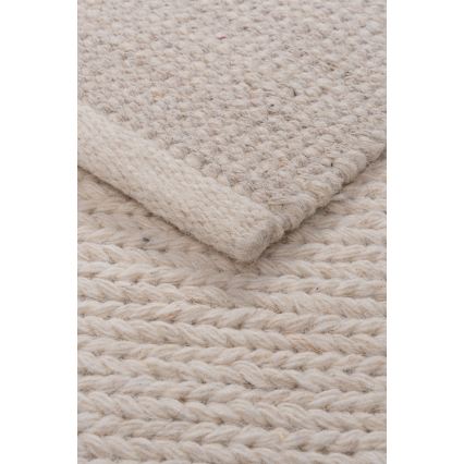 Covor FIR WOOL 200x300 cm, 2600 g/m², crem/natural