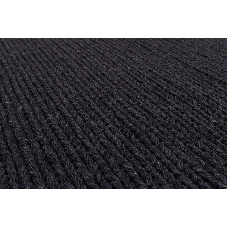 Covor FIR WOOL, 70 x 140 cm, 2600 g/m², antracit/natural