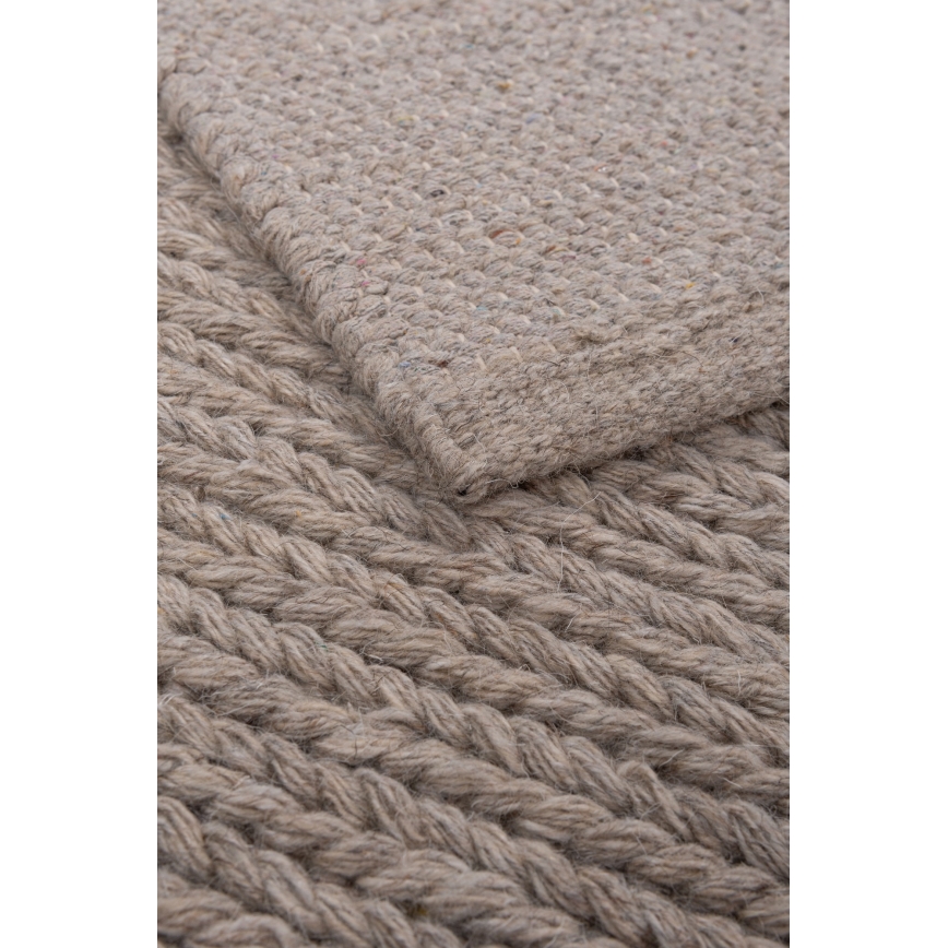 Covor FIR WOOL 70x140 cm 2 600 g/m2 bej/natural