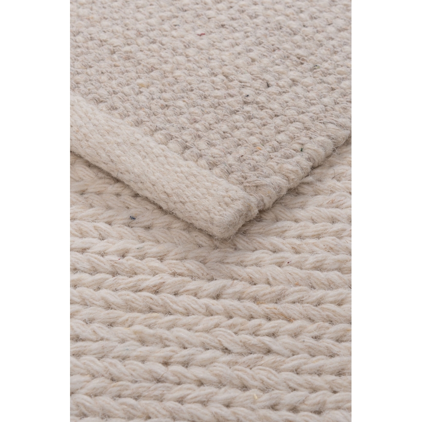 Covor FIR WOOL 70x140 cm 2600 g/m2 crem/natural