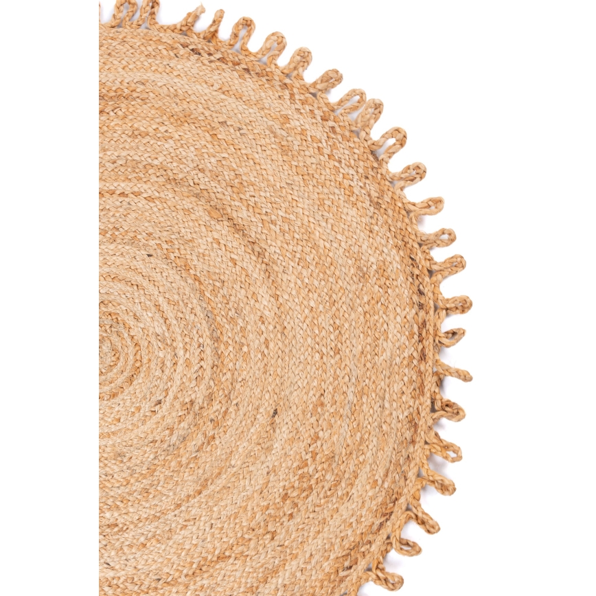 Covor JUTA, 100 cm, bej/natural