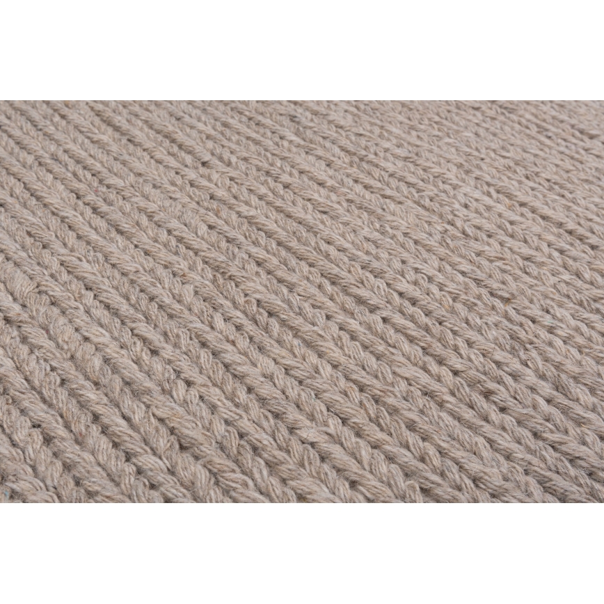 Covor natural FIR WOOL 120 x 170 cm, 2600 g/m², bej