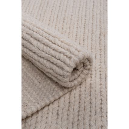 Covor natural FIR WOOL, 120 x 170 cm, 2600 g/m², crem