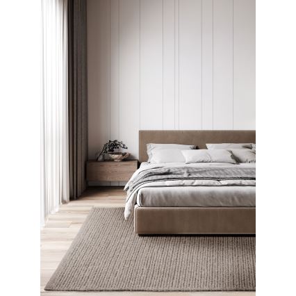 Covor natural FIR WOOL, 160 x 230 cm, 2600 g/m2, bej