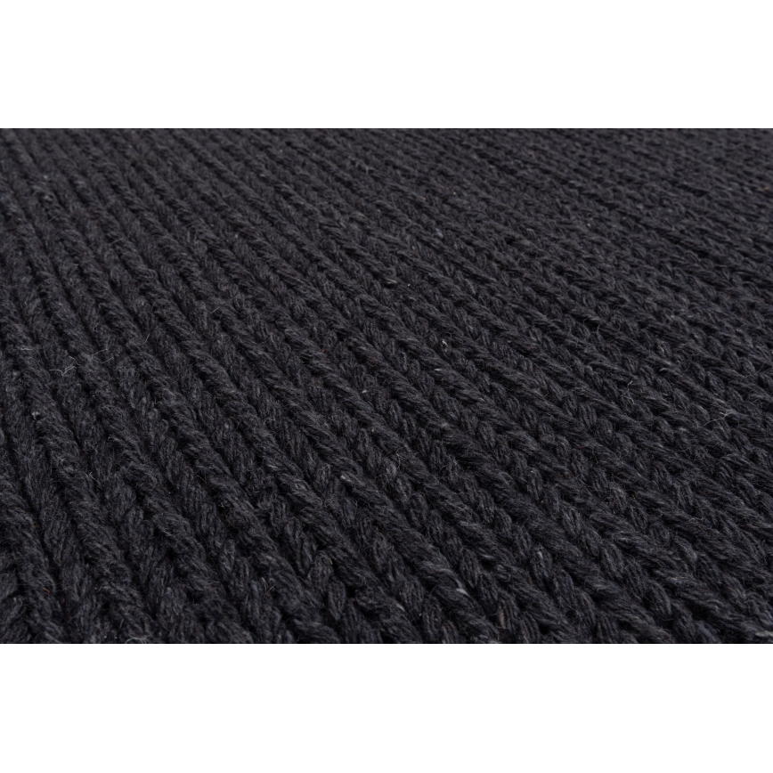 Covor natural FIR WOOL 160x230 cm 2600 g/m2 antracit