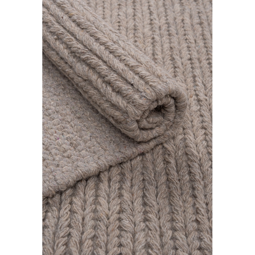 Covor natural FIR WOOL 200 x 300 cm, 2600 g/m², bej