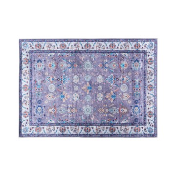 Covor oriental antiderapant PRINT SHINE, 120 x 170 cm, albastru