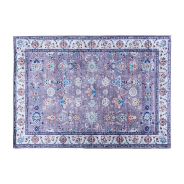 Covor oriental antiderapant PRINT SHINE, 160 x 230 cm, albastru