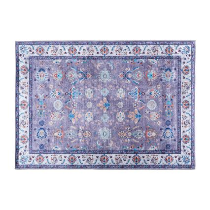 Covor oriental antiderapant PRINT SHINE, 160 x 230 cm, albastru