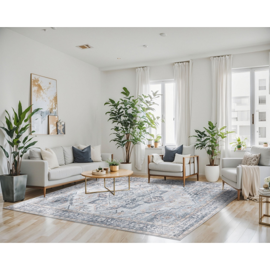 Covor oriental DOVE-VINTAGE, 160x220 cm, 2600 g/m2, gri