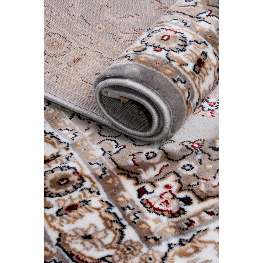 Covor oriental DUBAI, 80 x 150 cm, 2300 g/m2, multicolor/gri