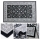 Covor oriental GRECE 120x170 cm 2150 g/m2 negru/gri/alb