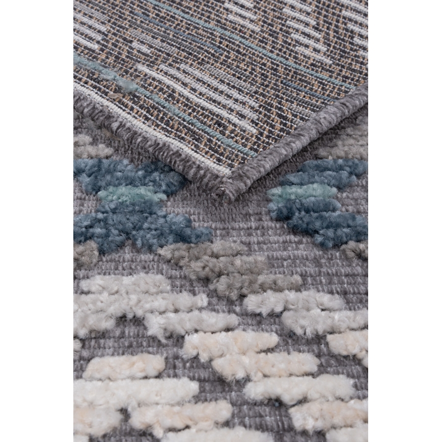 Covor oriental NEPAL 200x280 cm albastru/gri/crem
