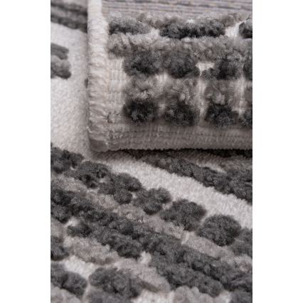 Covor Oriental NEPAL 80x153 cm gri/alb