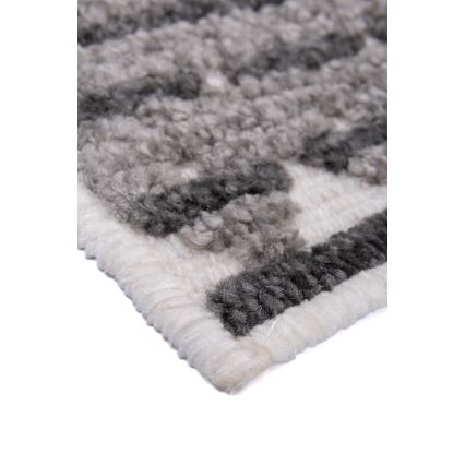 Covor Oriental NEPAL 80x153 cm gri/alb