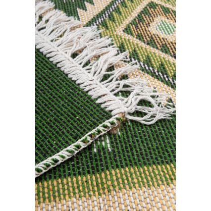 Covor oriental reversibil KILIM 80 x 150 cm, verde/bej
