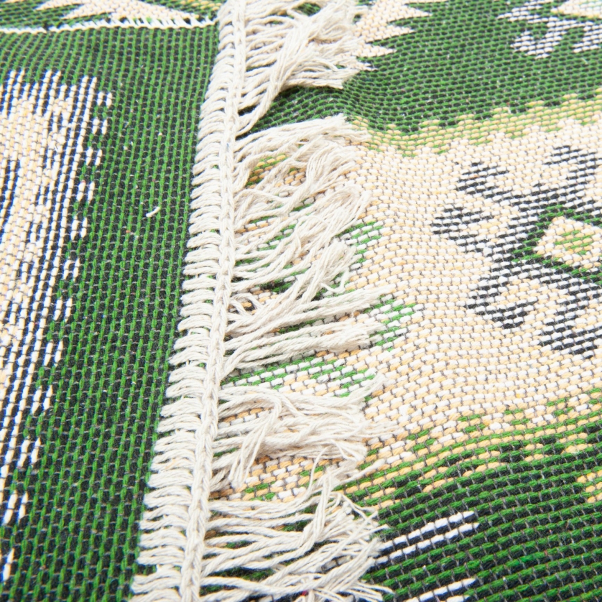Covor oriental reversibil KILIM 80 x 150 cm, verde/bej