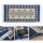 Covor oriental reversibil KILIM 80x150 cm albastru/bej