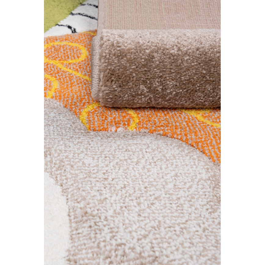 Covor pentru copii BOND KIDS, 80 x 150 cm, 2100 g/m2, multicolor