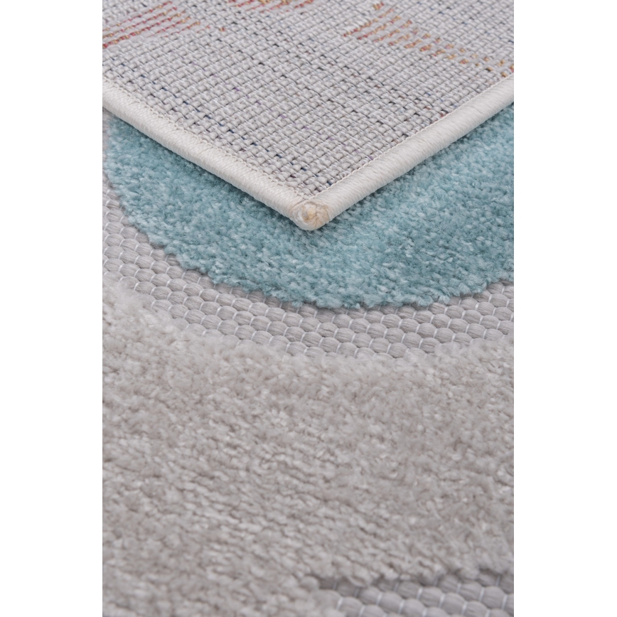 Covor pentru copii PIAR 120 x 170 cm multicolor/buline
