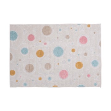Covor pentru copii PIAR 160 x 230 cm, multicolor, cu buline