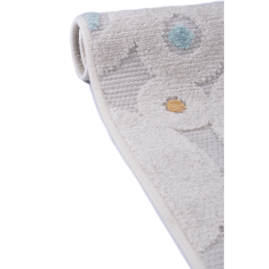 Covor pentru copii PIAR 160 x 230 cm, multicolor, cu buline