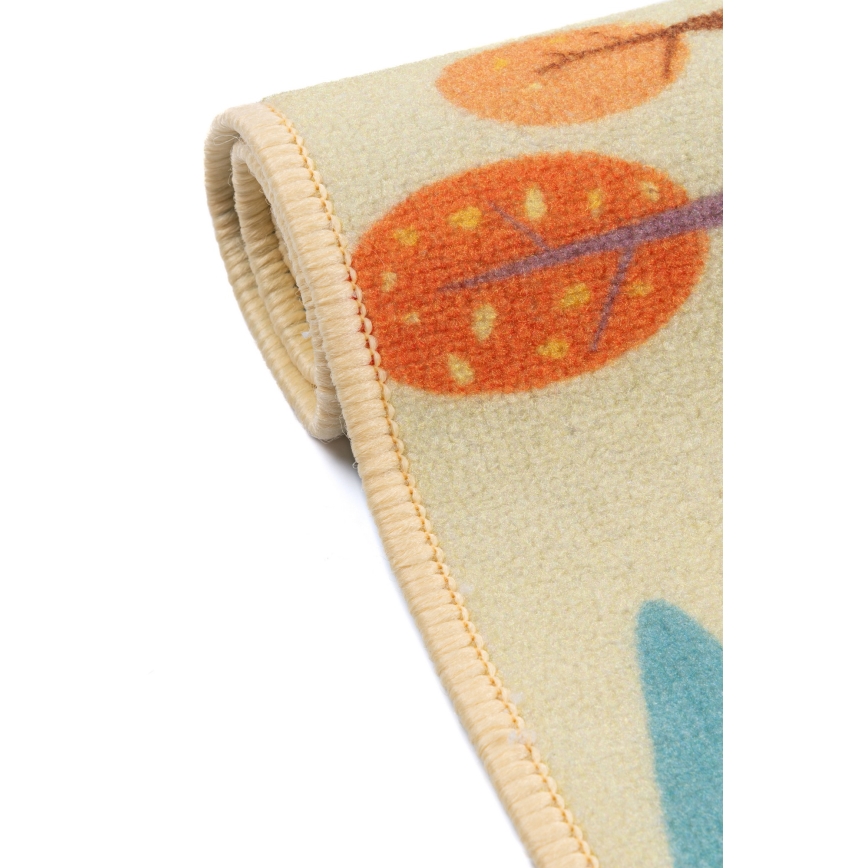 Covor pentru copii STELLA STREETS 80 x 100 cm, bej / model oraș