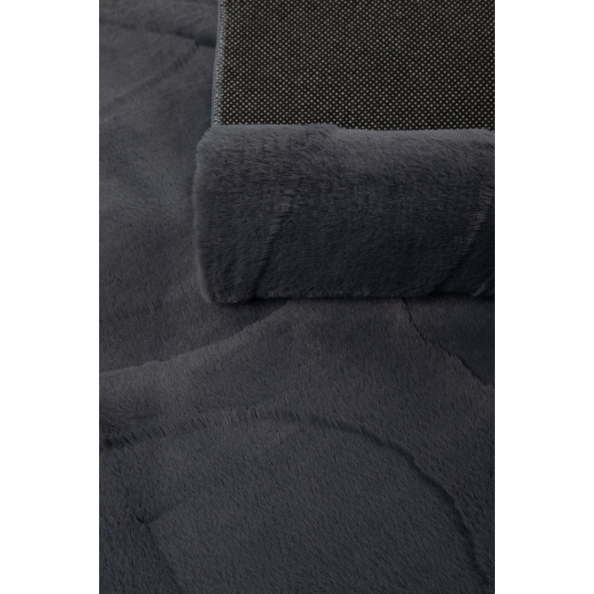 Covor RABBIT 3D 120 x 170 cm, antracit