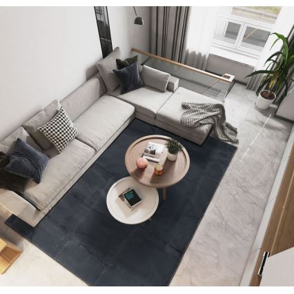 Covor RABBIT 3D 120 x 170 cm, antracit