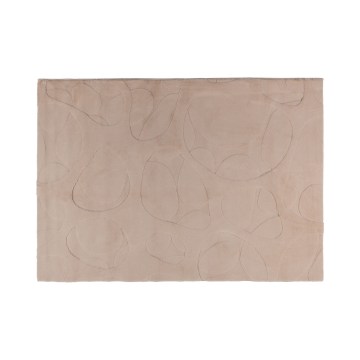 Covor RABBIT 3D, 120 x 170 cm, bej