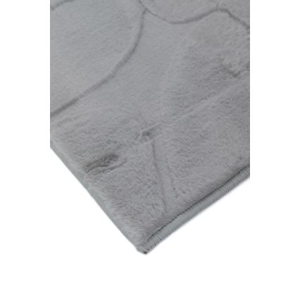 Covor RABBIT 3D, 120 x 170 cm, gri deschis